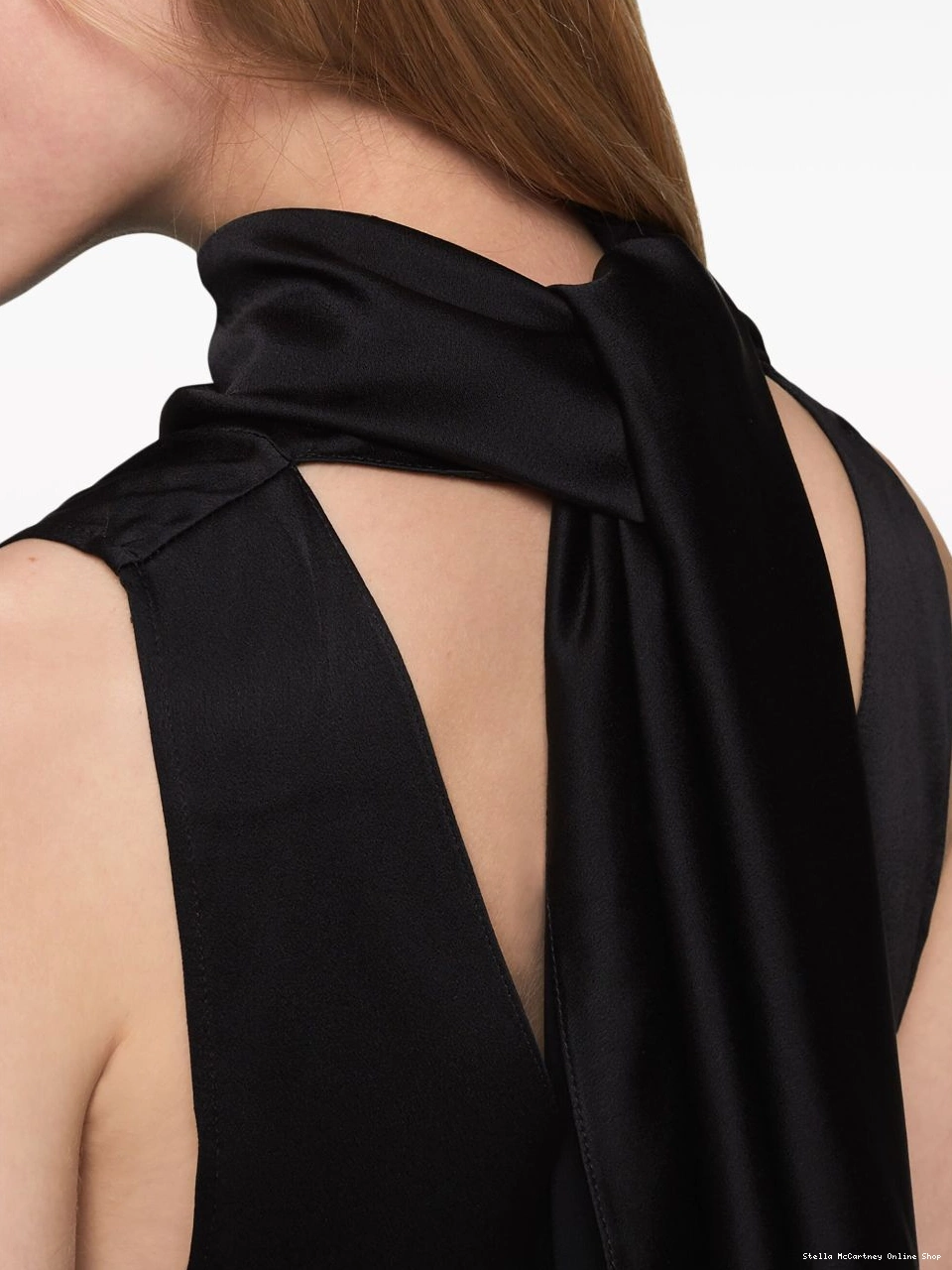 Cheap McCartney scarf-collar Women Stella top sleeveless 0330